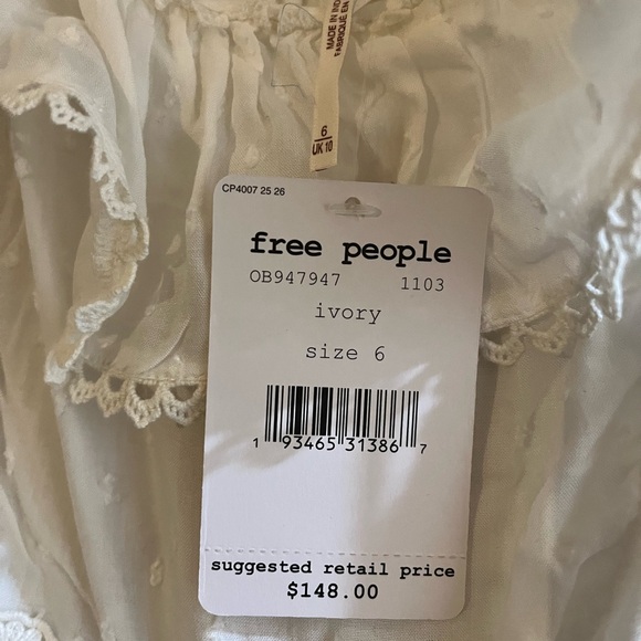 Free people size 6 summer dress NWT. - Picture 2 of 4